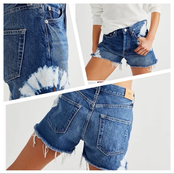 Edwin Pants - EDWIN Cai Cut Off Shorts size 27 Edwin Cai short in Mirage